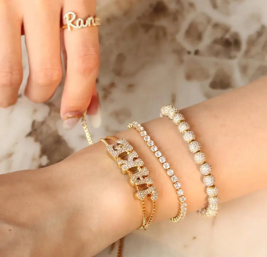 Custom Bubble Bracelet | Custom Bracelets for Women | Dazzelet